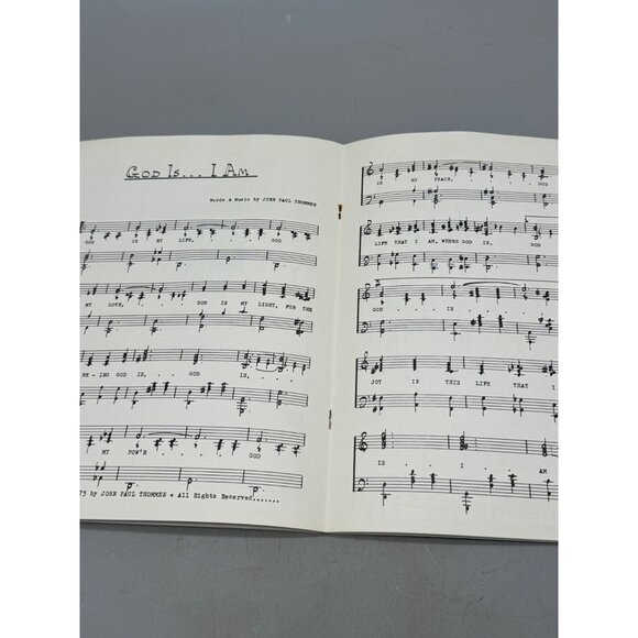 Songs Of Universal Love Book One By John Paul Thommen 1973 Sheet Music READ - Picture 12 of 12